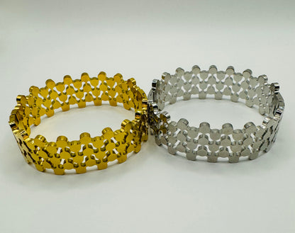 Bracelet jonc Lavande