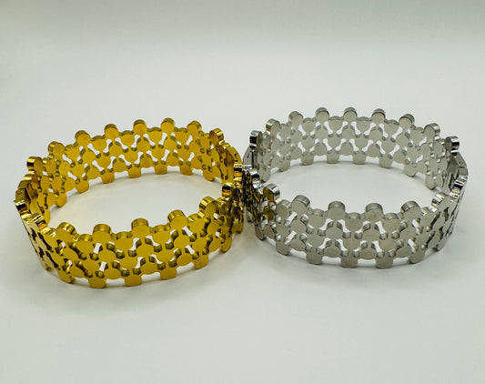 Bracelet jonc Lavande