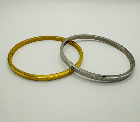 Bracelet jonc Lilas