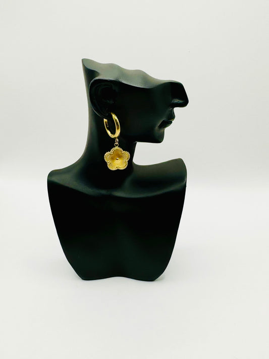 Boucles d’oreilles Bouton d’Or