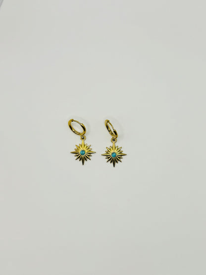 Boucles d’oreilles Soleil